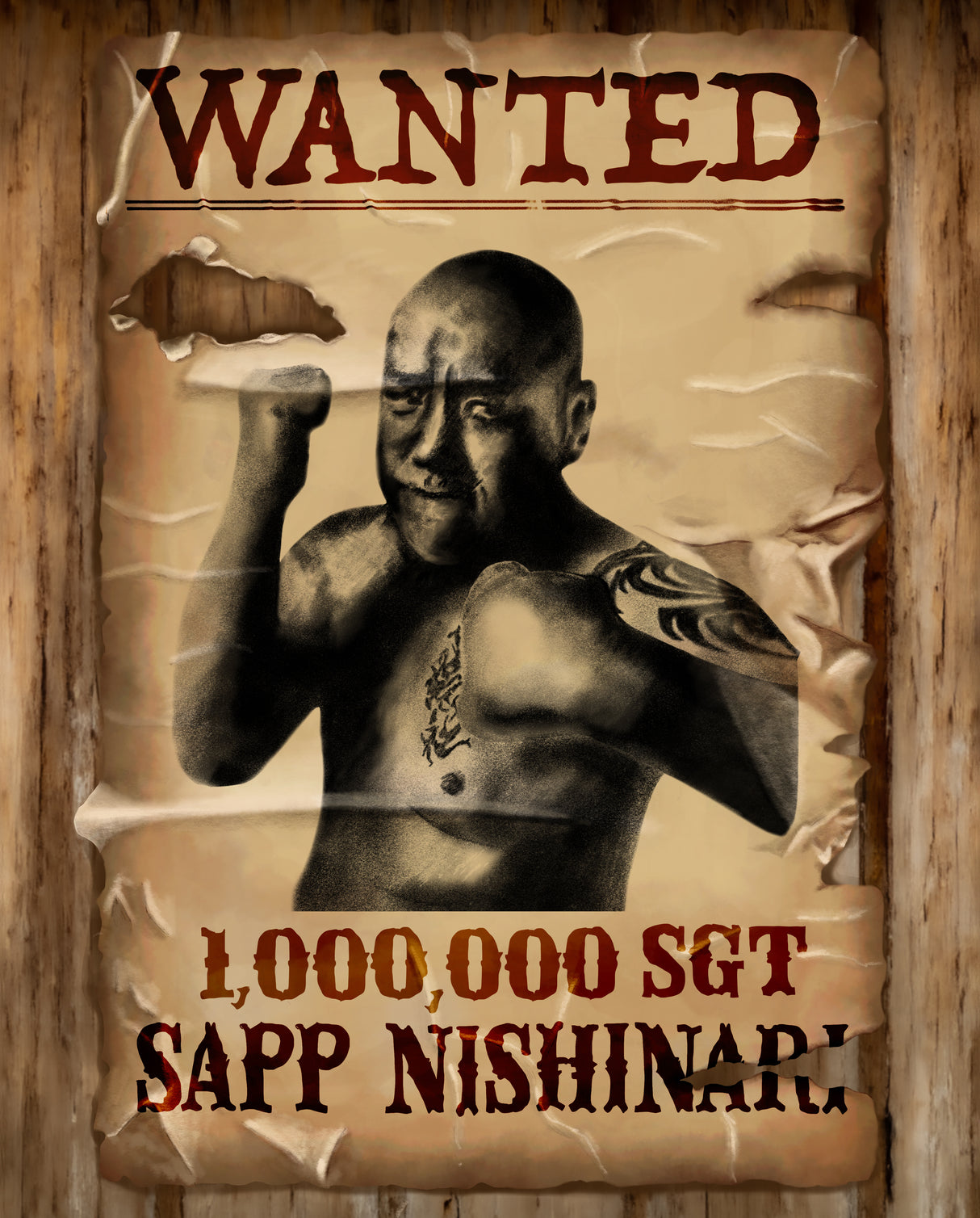 NFT #Wanted# Sapp Nishinari